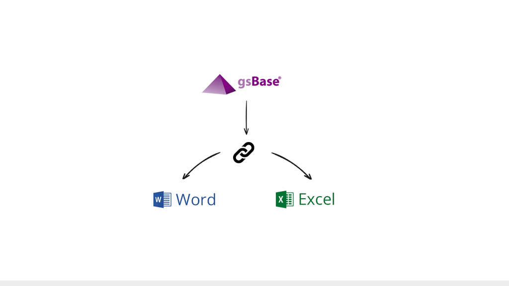Integración de gsBase con Word y Excel Integración de gsBase con Word y Excel