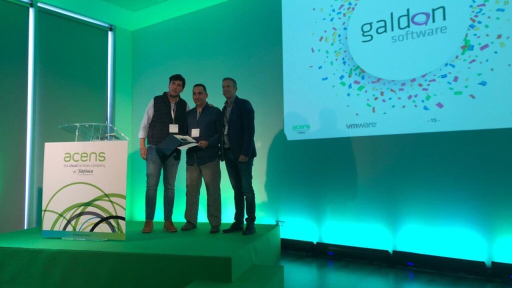 Galdón Software premio VMware 2019 by acens