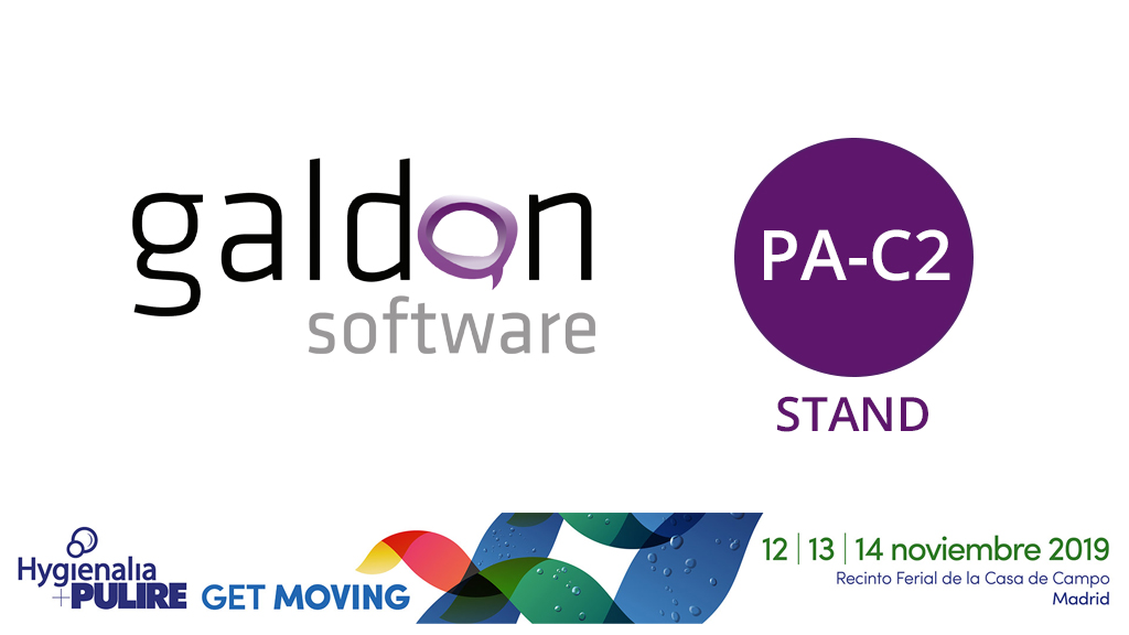 Galdón Software estará presente en Hygienalia 2019 Galdón Software estará presente en Hygienalia 2019