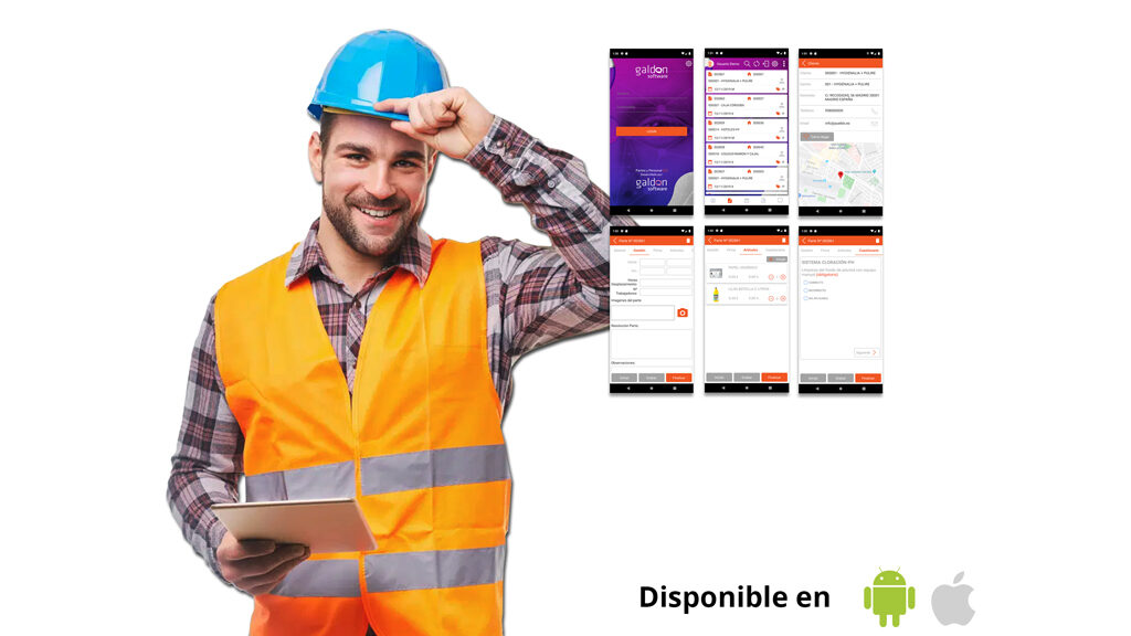 Nueva versión de la APP móvil Partes de Trabajo