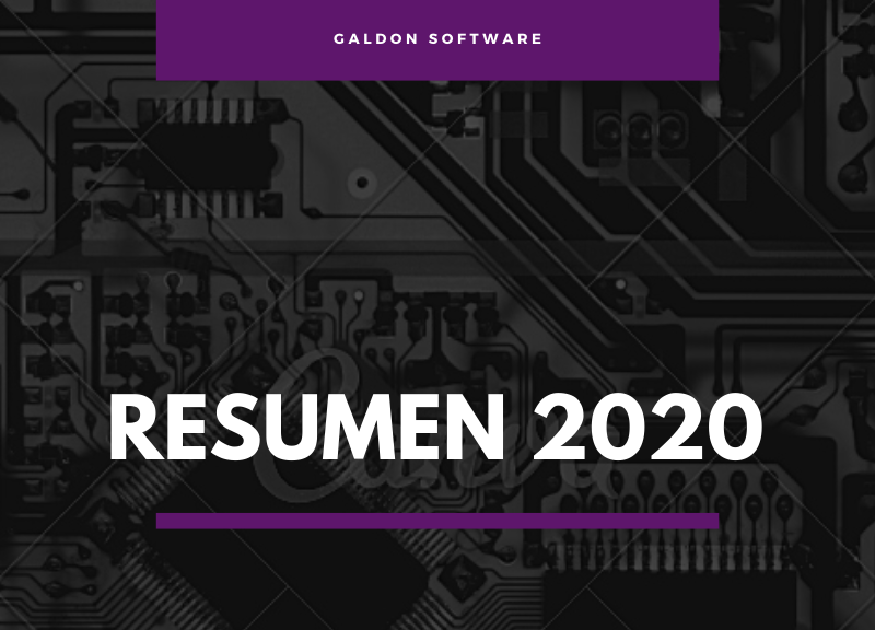 Así ha sido el 2020 en el blog de Galdón Software…